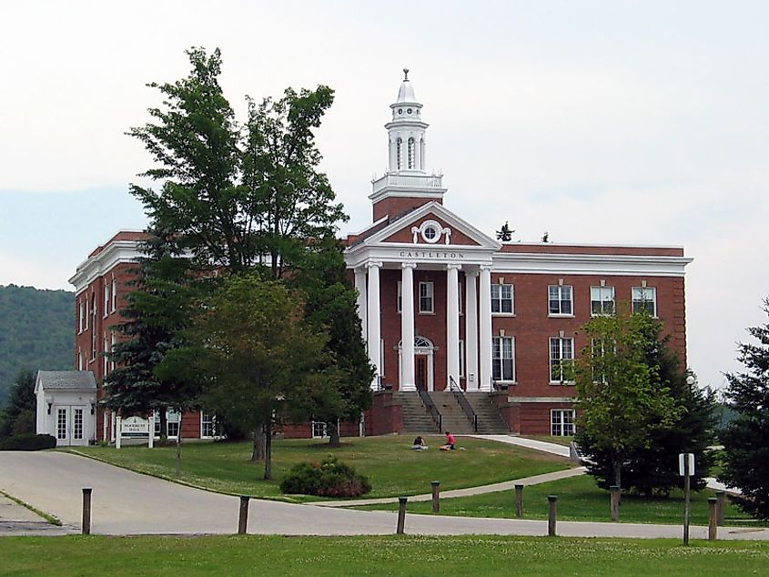 Woodruff Hall in Castleton, Vermont.