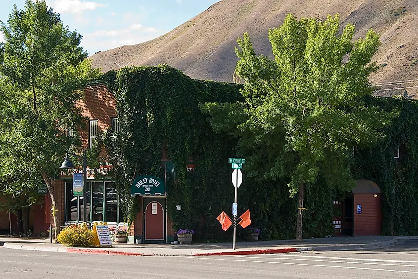 Hailey Hotel in Hailey, Idaho.