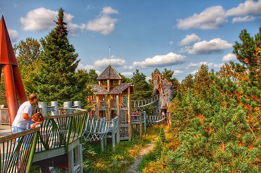 The Wild Center in Tupper Lake, New York.