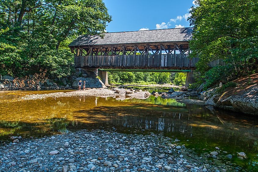 Sunday River Covered Bridge, Bethel, Maine