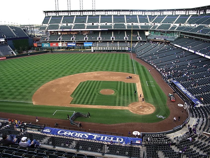Coors Field. Editorial credit: Frank Romeo / Shutterstock.com