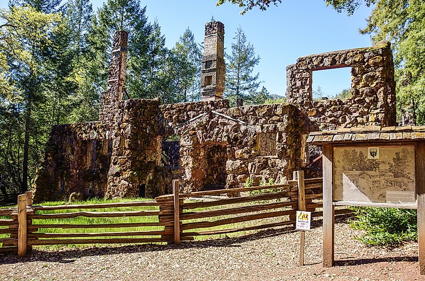 Jack London State Historic Park in Glen Ellen, California.