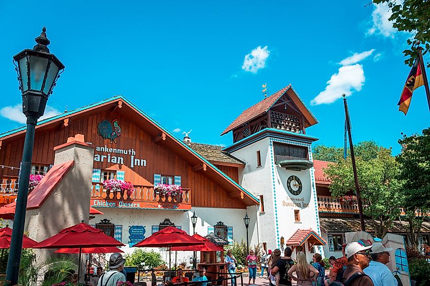 Bavarian Inn in downtown Frankenmuth Michigan