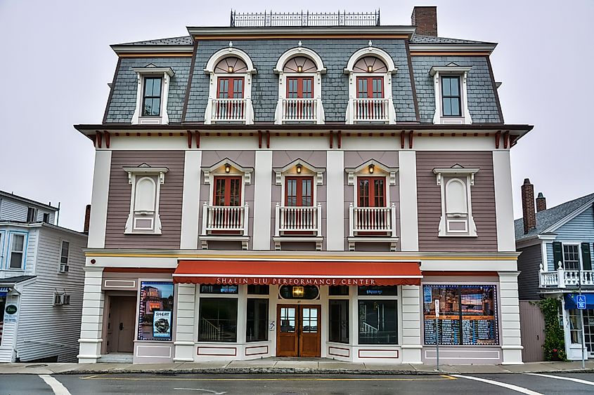 Shalin Liu Performing Arts Center in Rockport, Massachusetts.