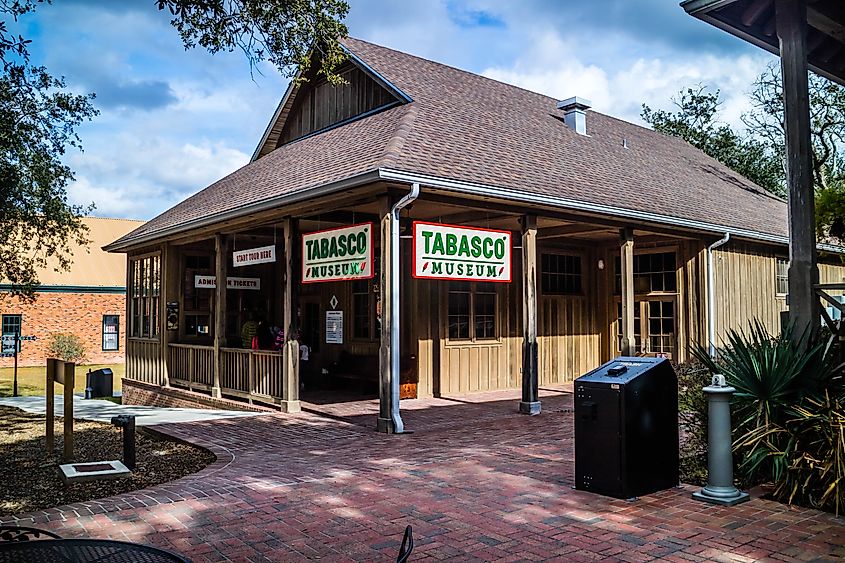 The Tabasco Museum in Avery Island, Louisiana.