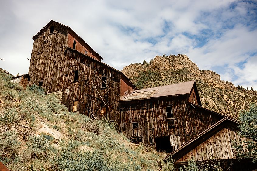 Historic Bayhorse Mine in Idaho.