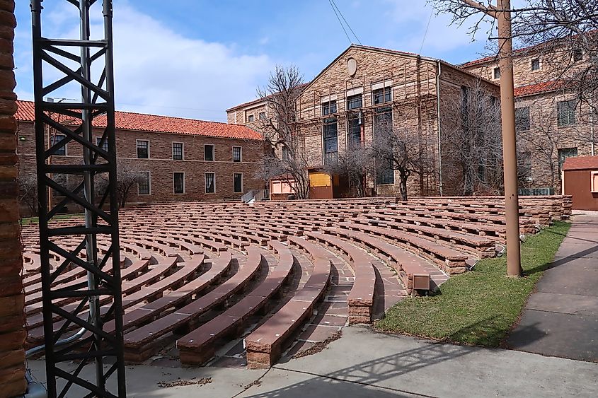 Mary Rippon Outdoor Theatre at the University of Colorado Boulder campus