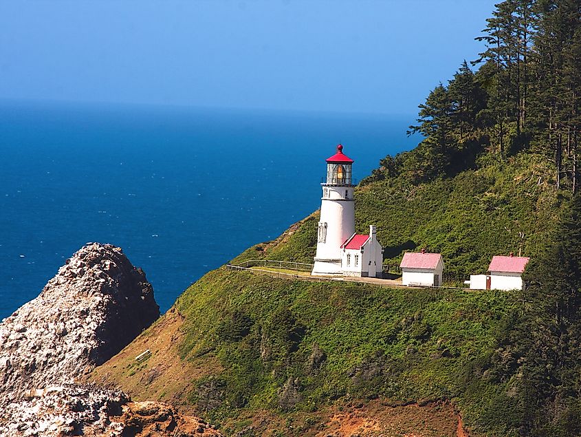 Heceta Head Lighthouse in Florence, Oregon.