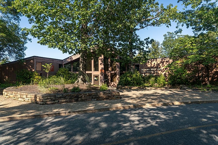 Outdoor area in Bushkill, Pennsylvania.