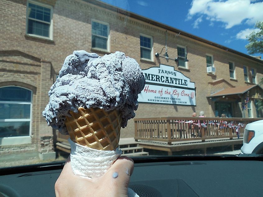 Farson Mercantile ice cream cone.