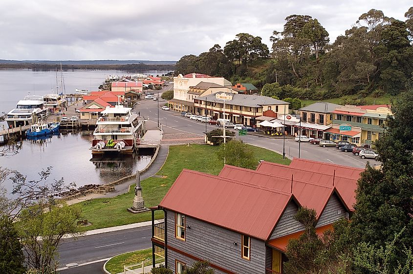 Strahan, Tasmania, Australia.