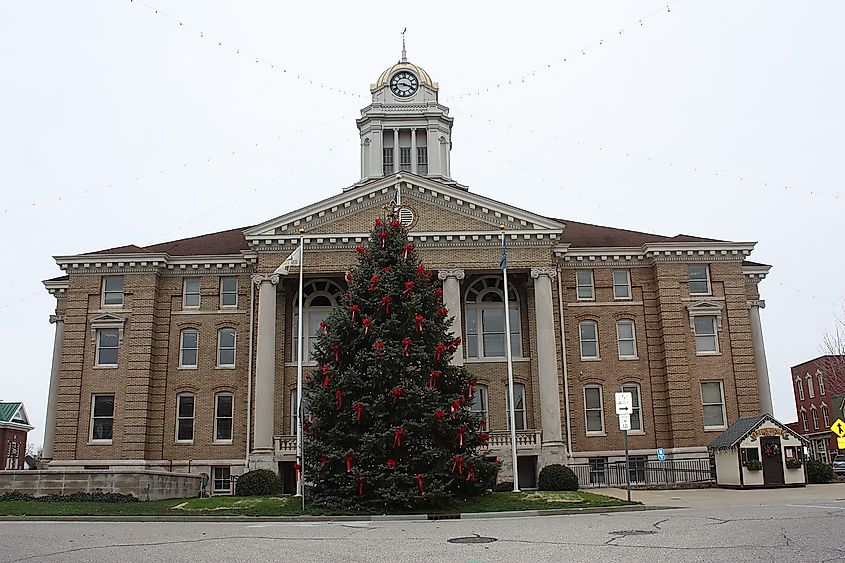 The Jasper Square in Jasper, Indiana.