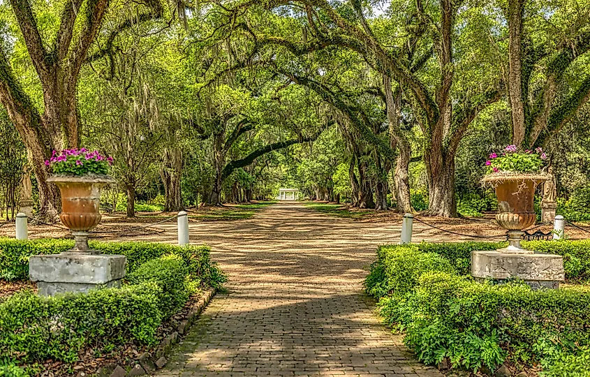 Rosedown Plantation in St Francisville, Louisiana.