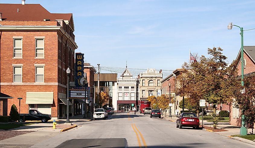 Downtown Wapakoneta, Ohio
