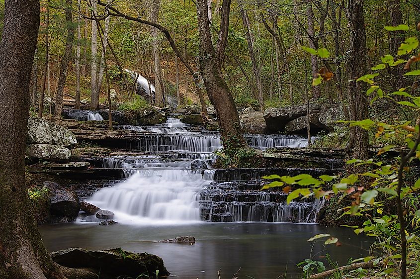 Collins Creek near Heber Springs, Arkansas.