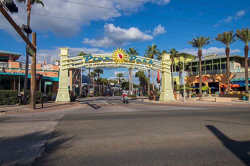 Panama City Florida. City in and the county seat of Bay County. Editorial credit: malgosia janicka / Shutterstock.com