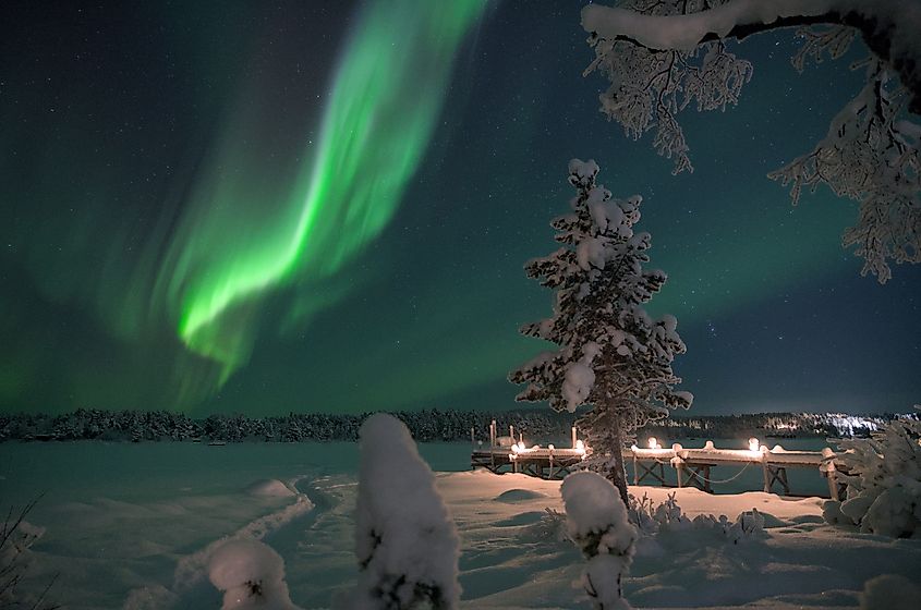 Kiruna, Sweden. Editorial credit: leftclick2win / Shutterstock.com