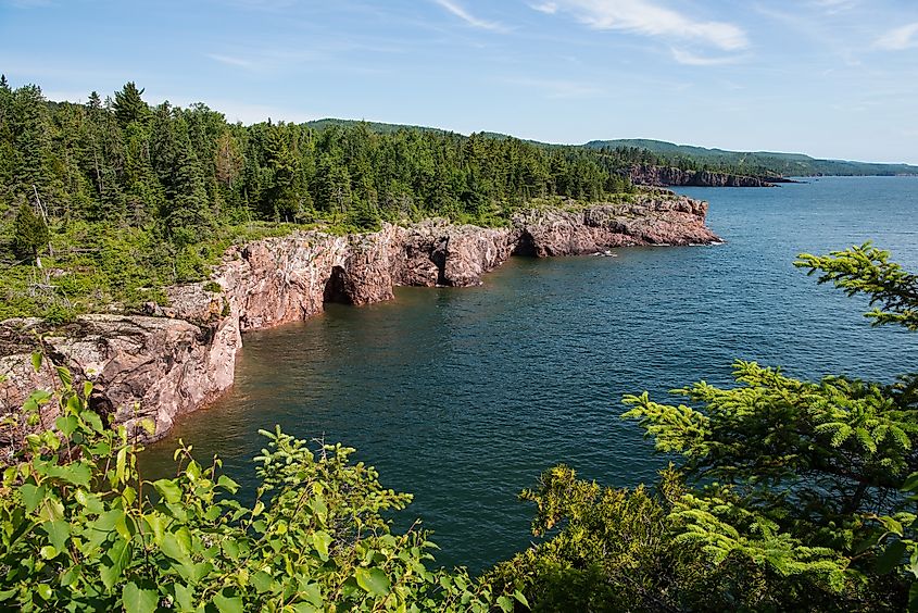 Shovel Point in Tettegouche State Park