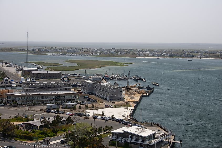 View of Barnegat, NJ from lighthouse