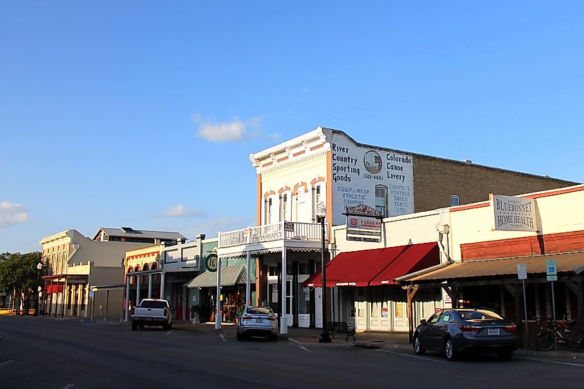 Downtown Bastrop.