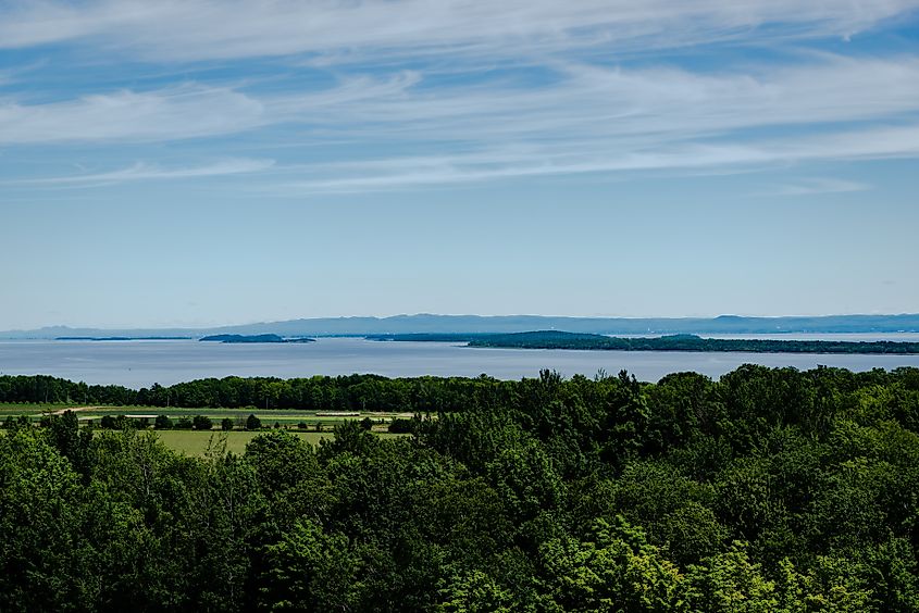 Île d'Orléans in Quebec.