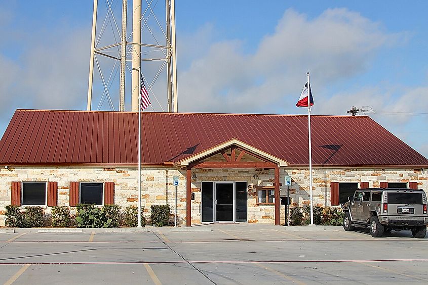 City Hall of Jarrell, Texas.