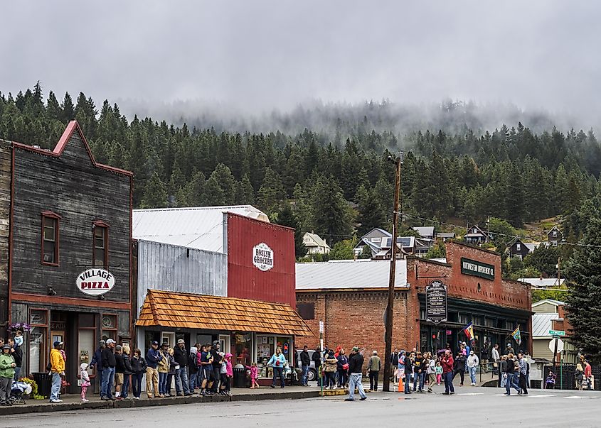 Labor Day Weekend Parade in Roslyn, Washington.