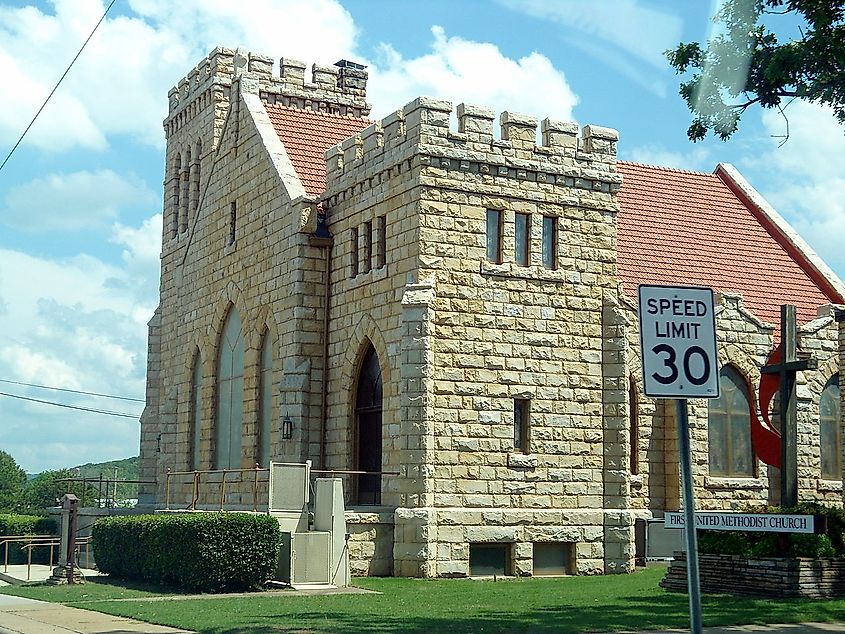 First United Methodist Church, Ozark, Arkansas