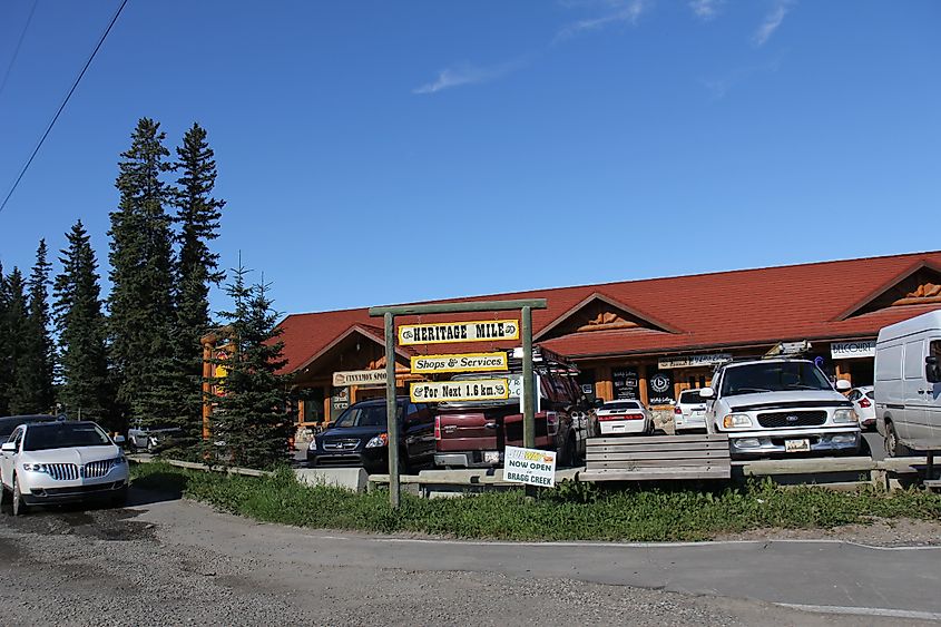 The store in Bragg Creek, Alberta.