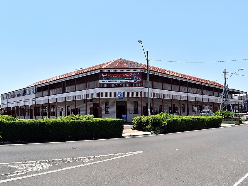 Malanda Hotel in Malanda, Queensland.