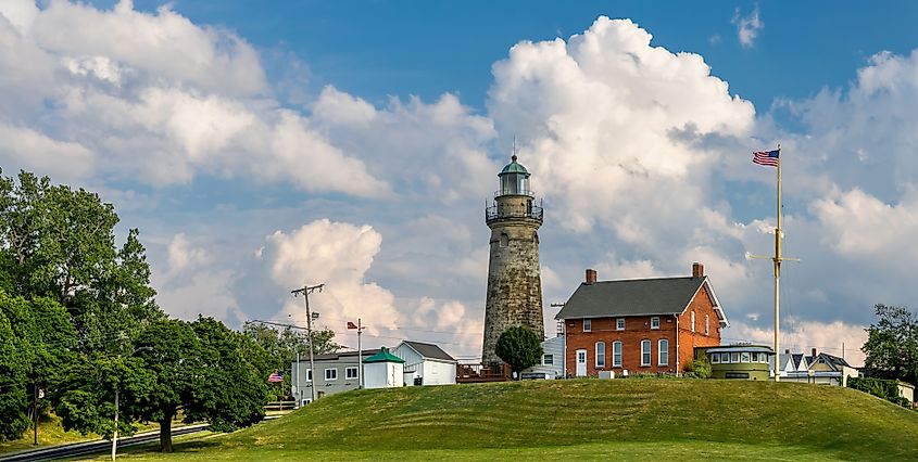 Fairport Marine Museum and Lighthouse, built in 1871