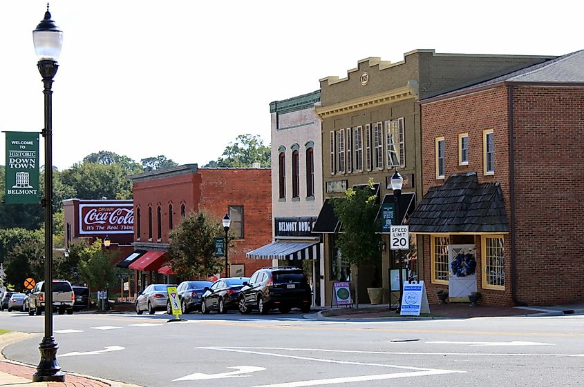 Belmont, North Carolina. In Wikipedia. https://en.wikipedia.org/wiki/Belmont,_North_Carolina By RoxylovesHistory - Own work, CC BY-SA 3.0, https://commons.wikimedia.org/w/index.php?curid=35589899