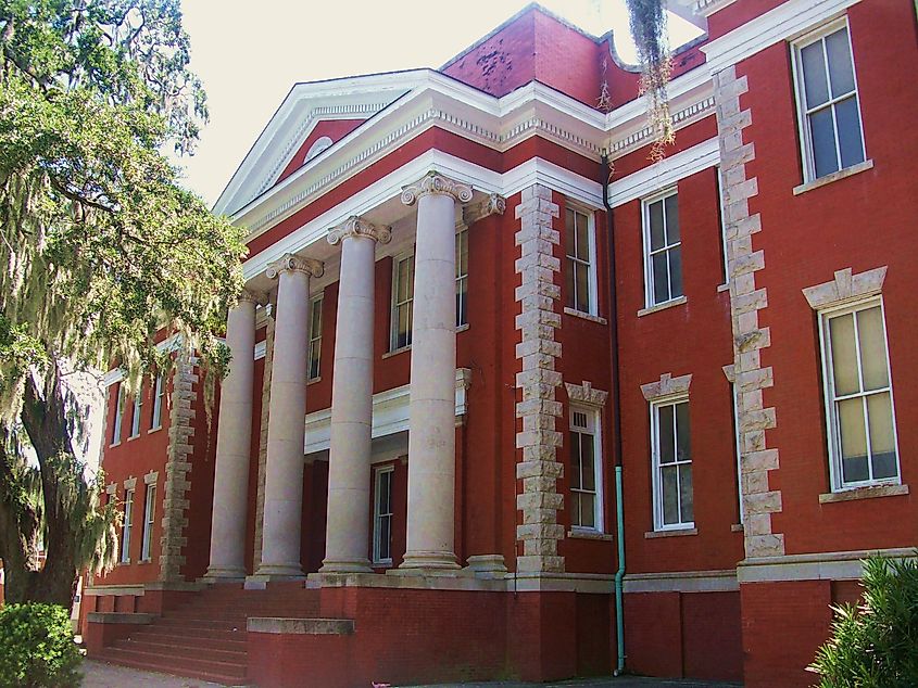 The Prep Building at Glynn Academy, Brunswick, Georgia.
