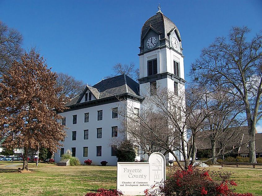 Old Fayette County Courthouse 