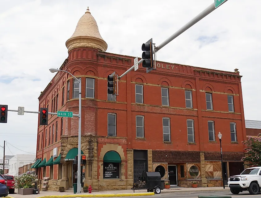 Foley Building in Eufaula, Oklahoma.
