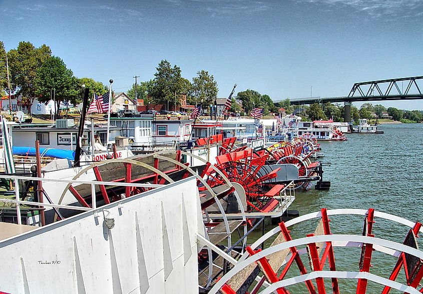 Ohio River Sternwheel Festival in Marietta, Ohio.