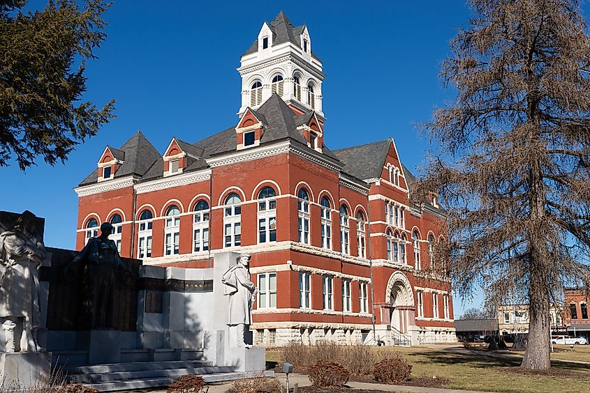 Old Ogle County Courthouse in Oregon, Illinois.