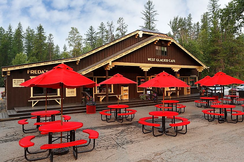 West Glacier Cafe in West Glacier, Montana