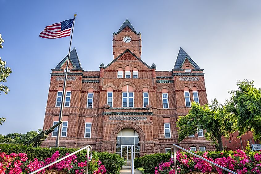 Cass County Courthouse in Plattsmouth, Nebraska