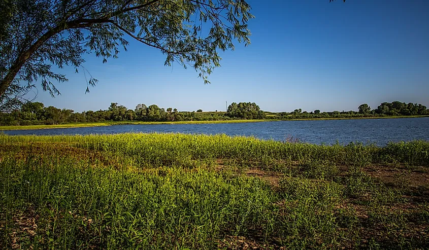 El Dorado Lake in Butler County, Kansas.
