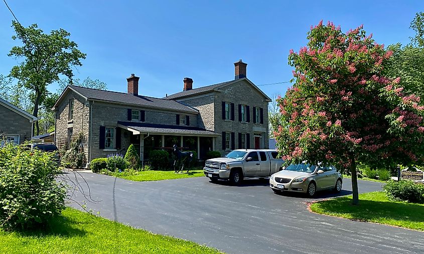 The Moses Crapsey Homestead, Sunset Drive, Lockport, New York