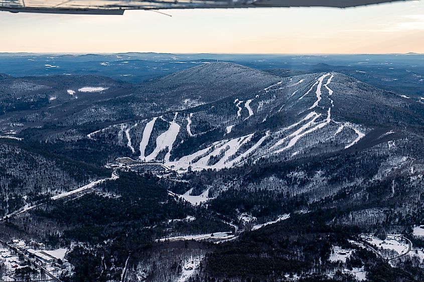 Gunstock Ski Resort in New Hampshire.