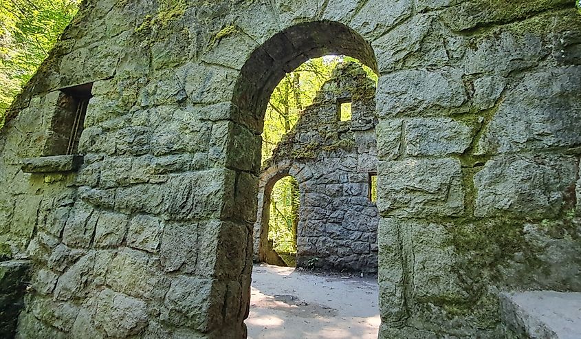 Witch's Castle Ruins Portland, Oregon.