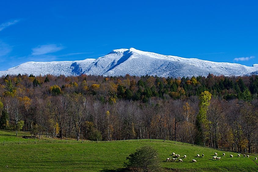 Mount Mansfield in Vermont