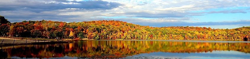 Fall Foliage at Ringwood, New Jersey.