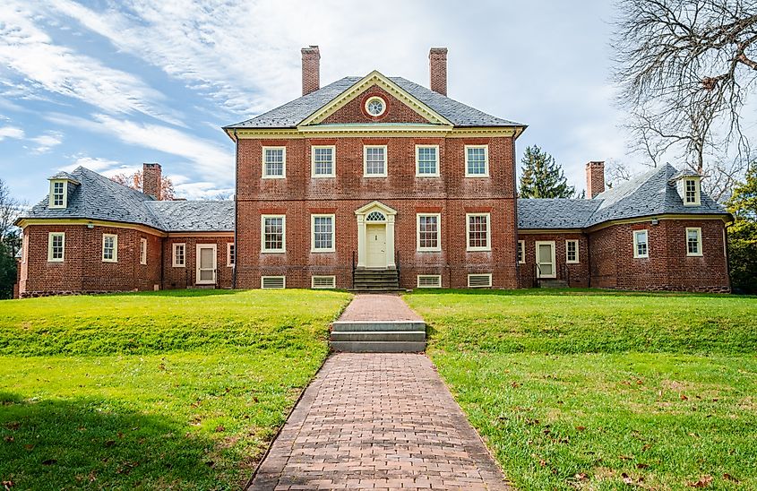 Montpelier Mansion, Museum in South Laurel, Maryland.