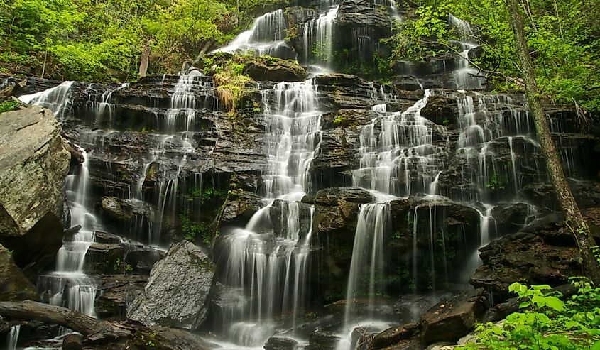 Issaqueena Falls in South Carolina