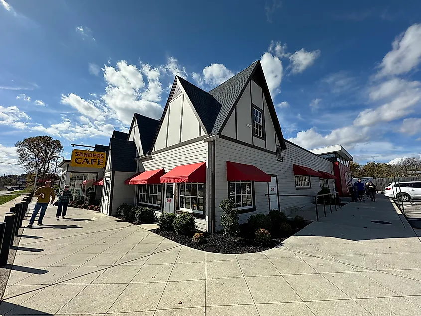 Harland Sanders Cafe and Museum is just 13 miles from London, Kentucky.