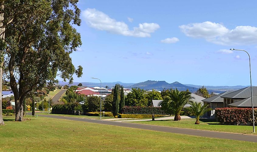 Mitchell Road Park in Highfields, Queensland.