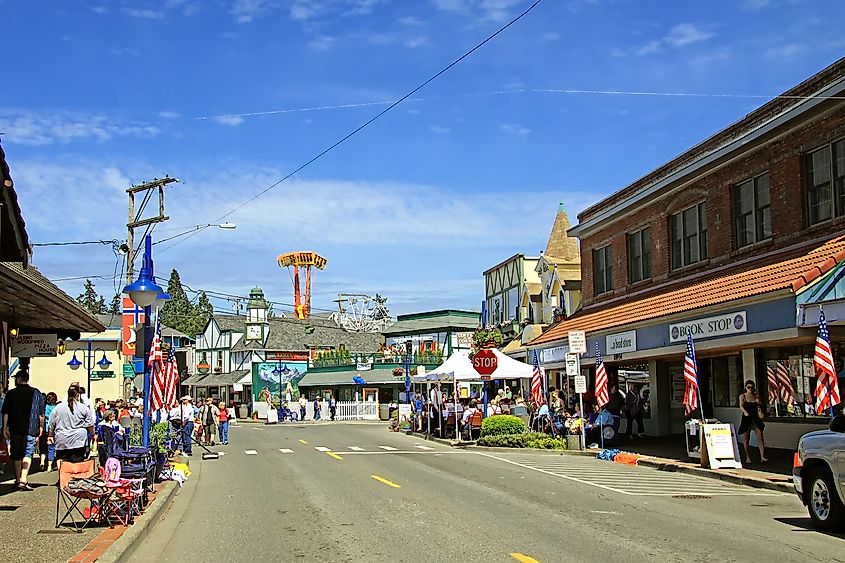 Front Street Northeast, Poulsbo, Washington, United States.